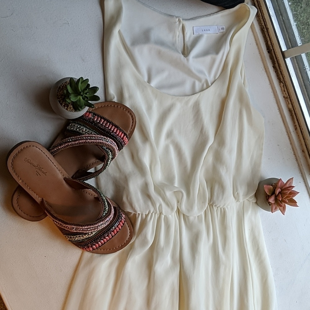 Lush White Dress